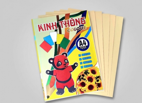 BÌA VÀNG A4 ĐL 160 GSM (100 tờ/xấp)