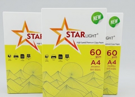 Giấy A4 Starlight 60gsm