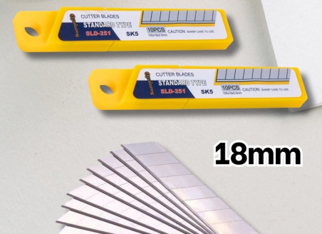 LƯỠI DAO RỌC GIẤY 18mm (Chiếc)