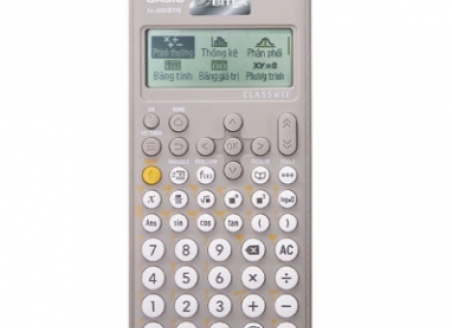 MÁY TÍNH CASIO FX - 880BTG CLASSWIZ (XÁM) (CÁI)